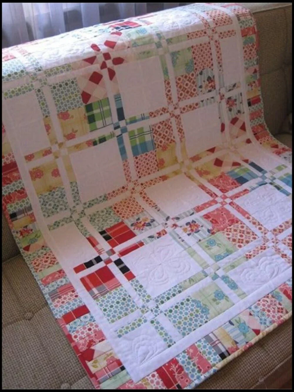 50PCS Floral Quilting Cotton Fabric Squares 10x10 for Sewing Patchwork DIY